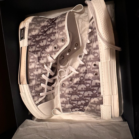 Men’s Dior Oblique Transparency high tops - Picture 9 of 12
